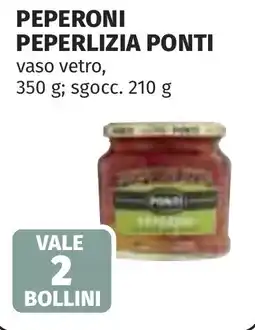 Coop Peperoni peperlizia PONTI offerta