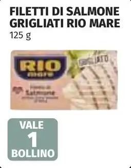 Coop Filetti di salmone grigliati RIO MARE offerta