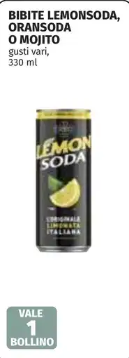 Coop Bibite lemonsoda, oransoda o mojito offerta