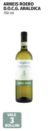 Coop Arneis roero D.O.C.G. ARALDICA offerta