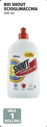 Coop Bio shout scioglimacchia offerta