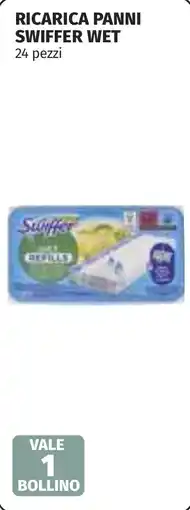 Coop Ricarica panni swiffer wet 24 pezzi offerta