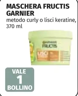 Coop Maschera fructis GARNIER offerta