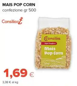 Tigre Consilia mais pop corn offerta