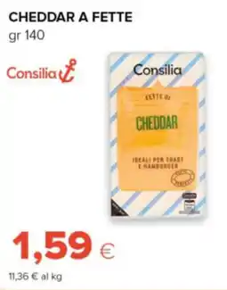 Tigre Consilia cheddar a fette offerta