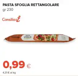 Tigre Consilia pasta sfoglia rettangolare offerta