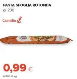 Tigre Consilia pasta sfoglia rotonda offerta