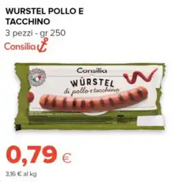 Tigre Consilia wurstel pollo e tacchino offerta