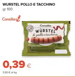 Tigre Consilia wurstel pollo e tacchino offerta