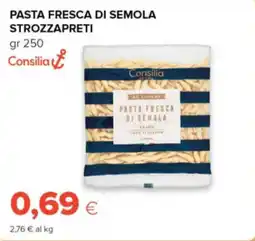 Tigre Consilia pasta fresca di semola strozzapreti offerta