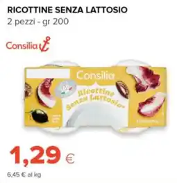Tigre Consilia ricottine senza lattosio offerta