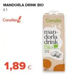 Tigre Consilia mandorla drink bio offerta