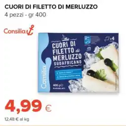 Tigre Consilia cuori di filetto di merluzzo offerta