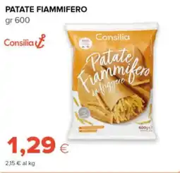 Tigre Consilia patate fiammifero offerta