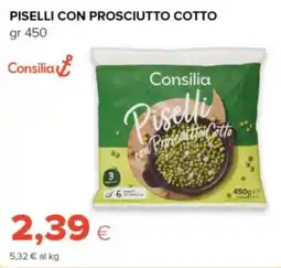 Tigre Consilia piselli con prosciutto cotto offerta