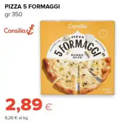 Tigre Consilia pizza 5 formaggi offerta