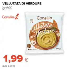 Tigre Consilia vellutata di verdure offerta
