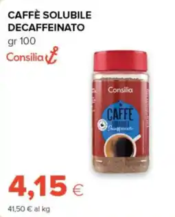 Tigre Consilia caffè solubile decaffeinato offerta