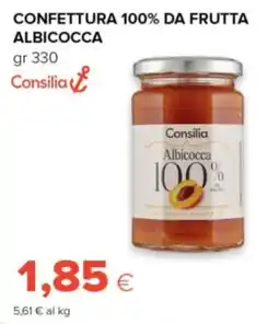 Tigre Consilia confettura 100% da frutta albicocca offerta