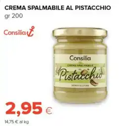 Tigre Consilia crema spalmabile al pistacchio offerta
