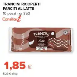 Tigre Consilia trancini ricoperti farciti al latte offerta