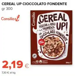 Tigre Consilia cereal up cioccolato fondente offerta