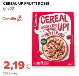 Tigre Consilia cereal up frutti rossi offerta