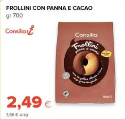 Tigre Consilia frollini con panna e cacao offerta