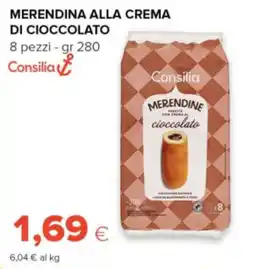 Tigre Consilia merendina alla crema di cioccolato offerta