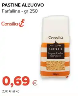 Tigre Consilia pastine all'uovo farfalline offerta