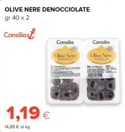 Tigre Consilia olive nere denocciolate offerta