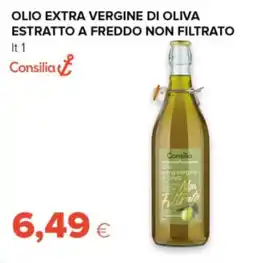 Tigre Consilia olio extra vergine di oliva estratto a freddo non filtrato offerta