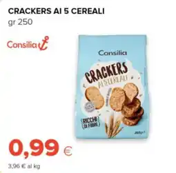 Tigre Consilia crackers ai 5 cereali offerta