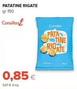 Tigre Consilia patatine rigate offerta