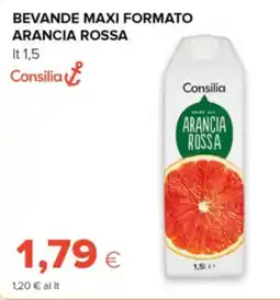 Tigre Consilia bevande maxi formato arancia rossa offerta