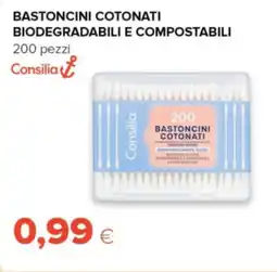 Tigre Consilia bastoncini cotonati biodegradabili e compostabili offerta