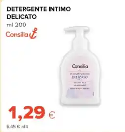 Tigre Consilia detergente intimo delicato offerta