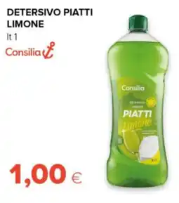 Tigre Consilia detersivo piatti limone offerta