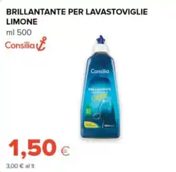 Tigre Consilia brillantante per lavastoviglie limone offerta
