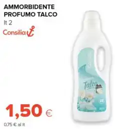 Tigre Consilia ammorbidente profumo talco offerta