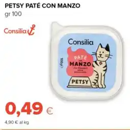 Tigre Consilia petsy paté con manzo offerta