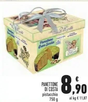 Panettone pistacchio 750 g