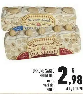 Conad Torrone sardo offerta