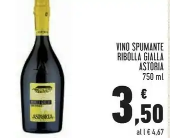 Conad Vino spumante ribolla gialla 750 ml offerta