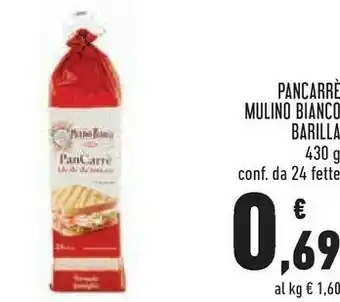 Conad Pan carrè 430 g(ml) offerta