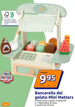 Action Bancarella del gelato Mini Matters offerta