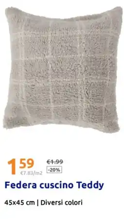 Action Federa cuscino Teddy offerta