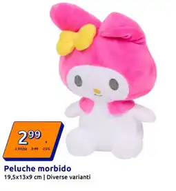 Action Peluche morbido offerta