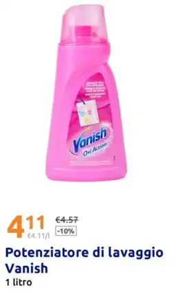 Action Potenziatore di lavaggio VANISH offerta