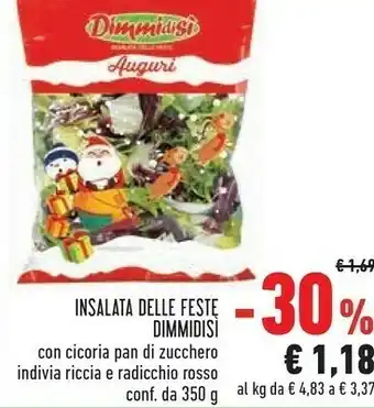 Conad Dimmidisi insalata delle feste offerta